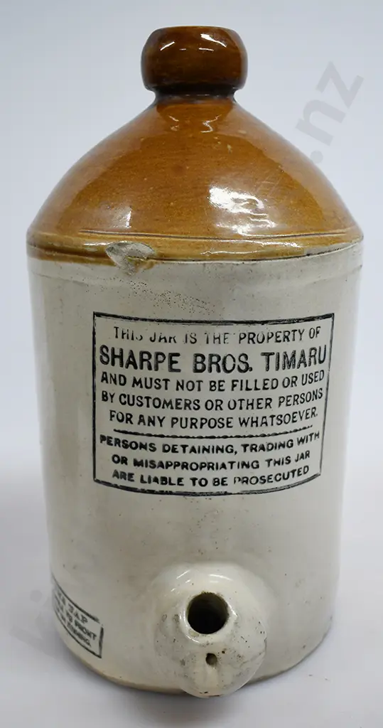 SHARPE BROS TIMARU JAR Image 1++