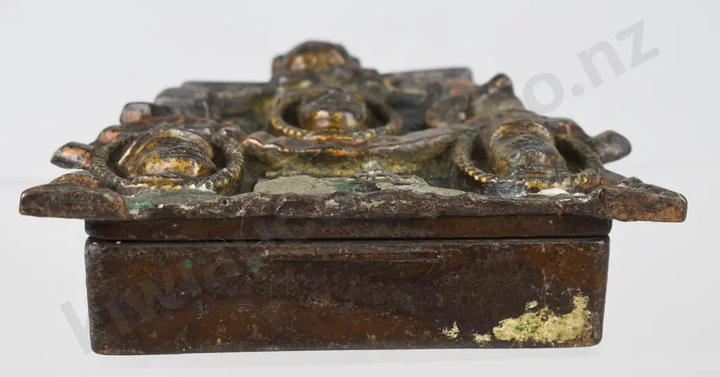 CAST IRON MONEY BANK, THE ALLIES BANK Image 1++