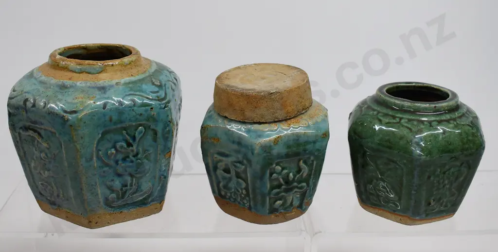 ASSORTED CHINESE GINGER JARS Image 1++