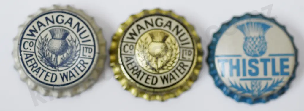 WANGANUI AERATED WATER CROWN TOP BOTTLE CAPS Image 1++