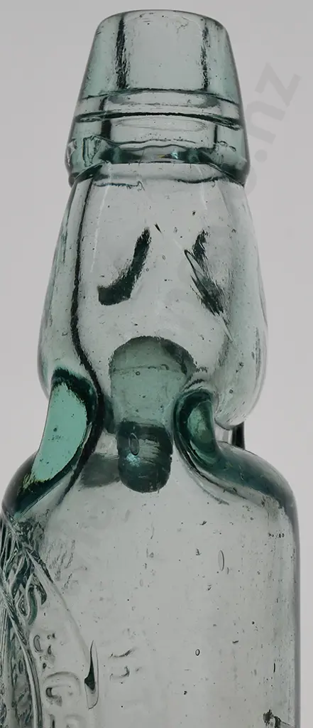 THOMSON LEWIS 3 CITIES CODD, PEAR SHAPED MARBLE Image 1++