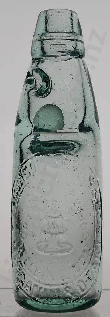 THOMSON LEWIS 3 CITIES CODD, PEAR SHAPED MARBLE Image 1++
