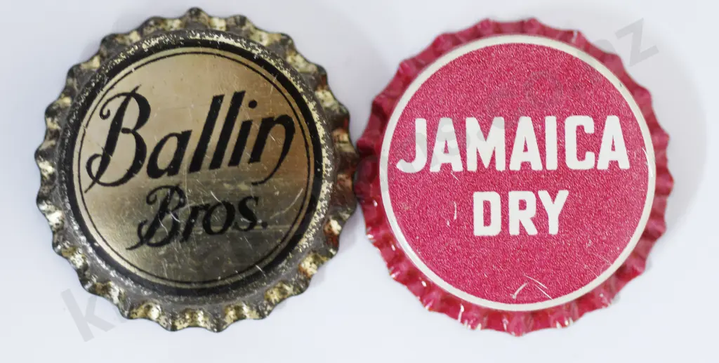 BALLIN BROS CHRISTCHURCH CROWN TOP BOTTLE CAPS Image 1++