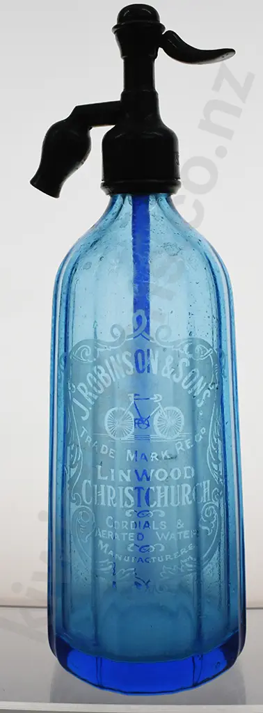 ROBINSON CHRISTCHURCH BLUE SYPHON Image 1++