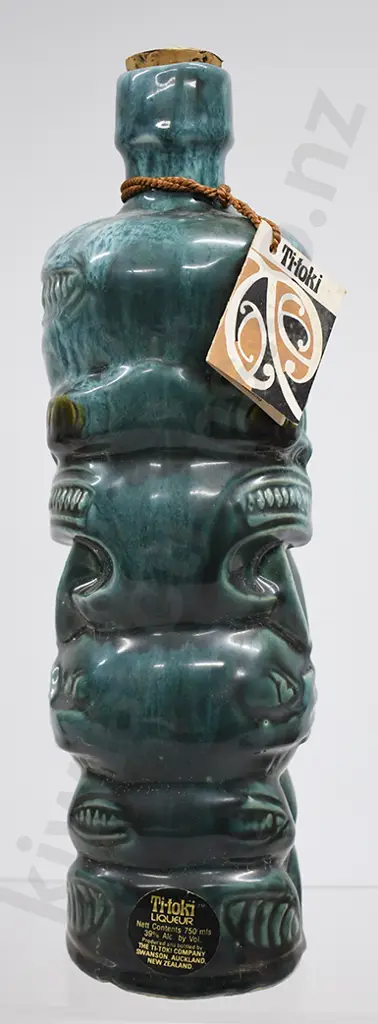 TI-TOKI LIQUEUR BOTTLE, FULL Image 1++
