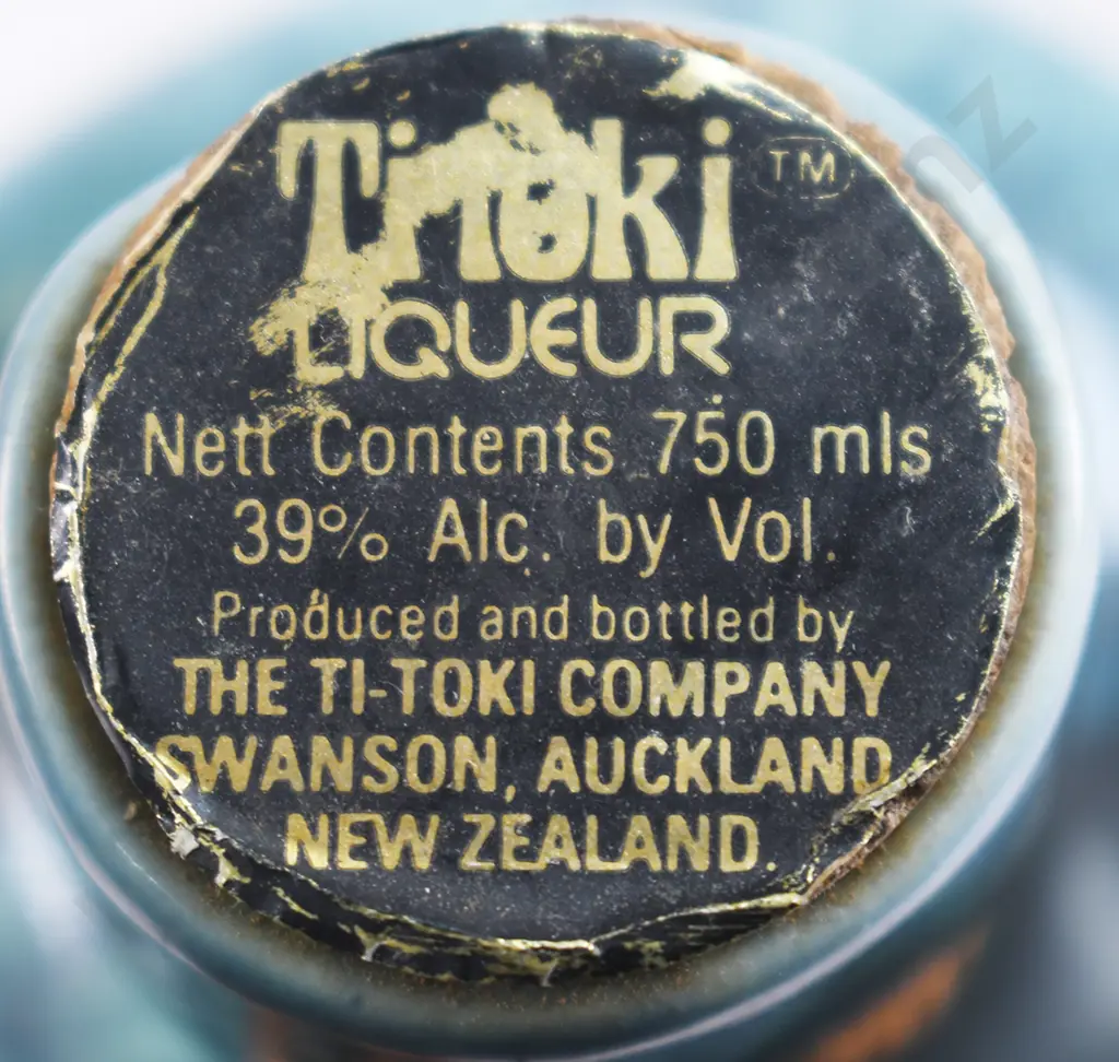 TI-TOKI LIQUEUR BOTTLE, FULL Image 1++