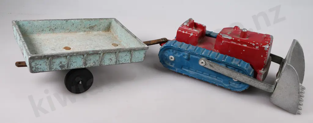 FUN HO CRAWLER FRONT END LOADER & TRAILER Image 1++