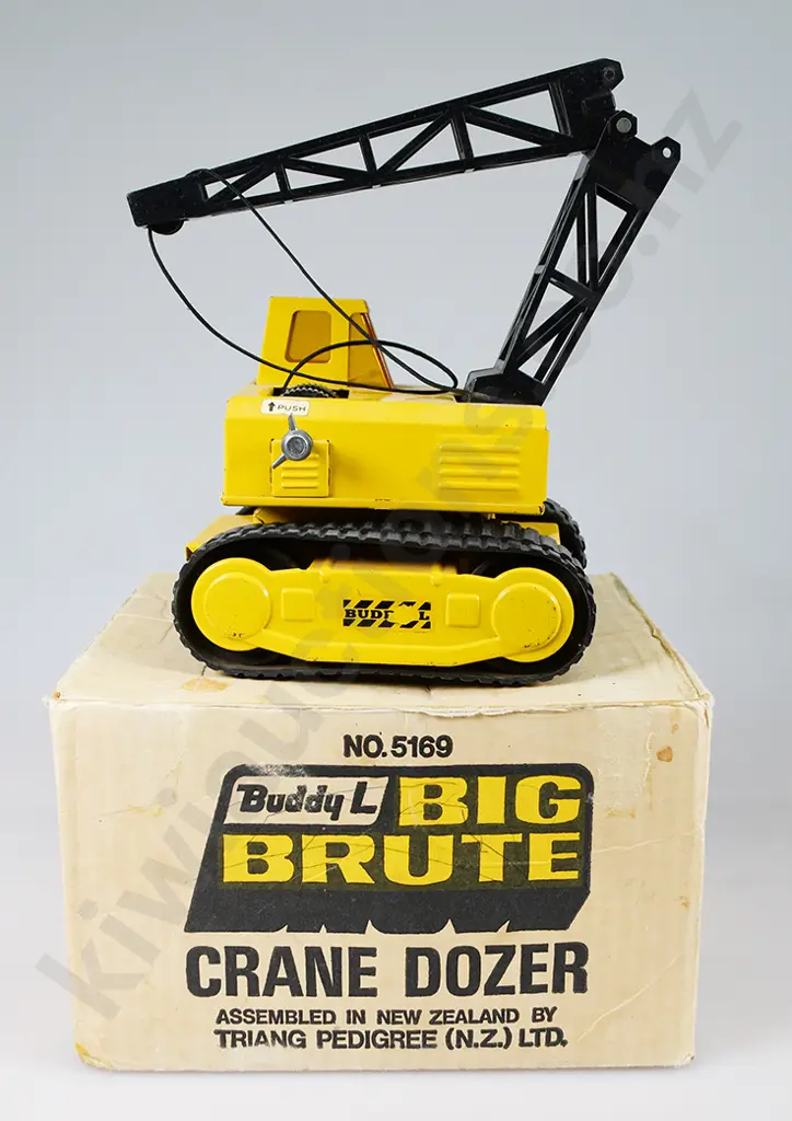 BUDDY L BIG BRUTE CRANE DOZER Image 1++