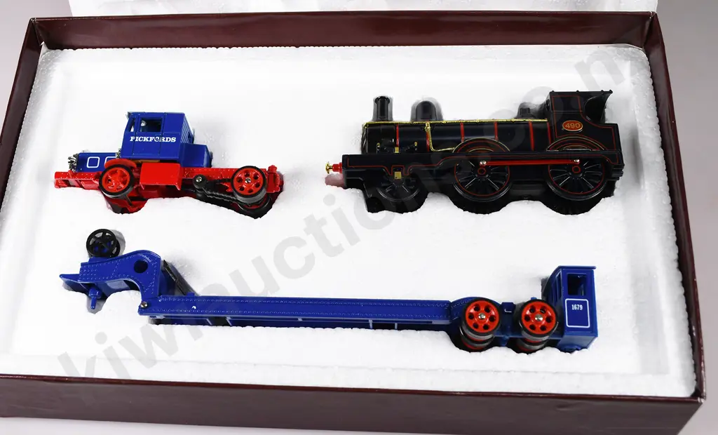 MATCHBOX MODELS OF YESTERYEAR 1929 SCAMMELL 100 TON LOCOMOTIVE Image 1++