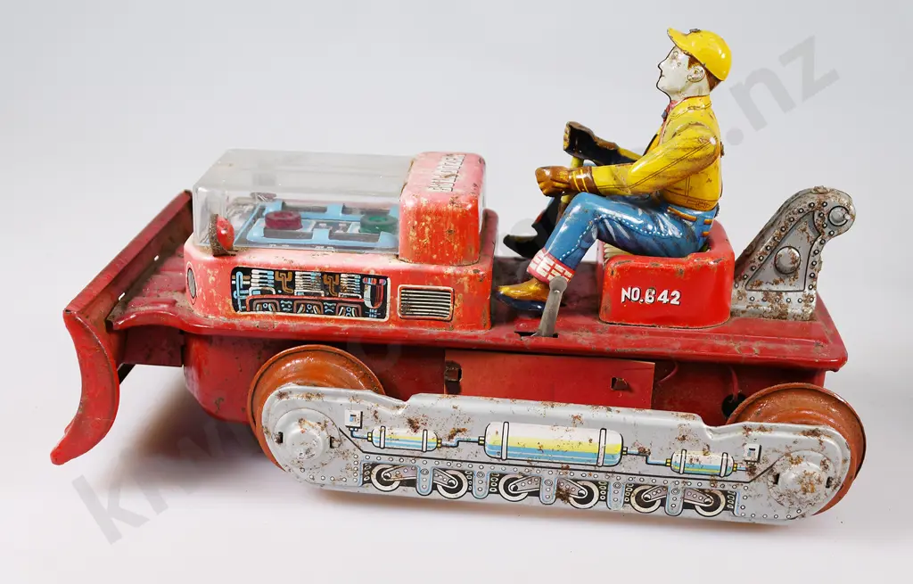 TINPLATE MAGIC ACTION BULLDOZERS Image 1++
