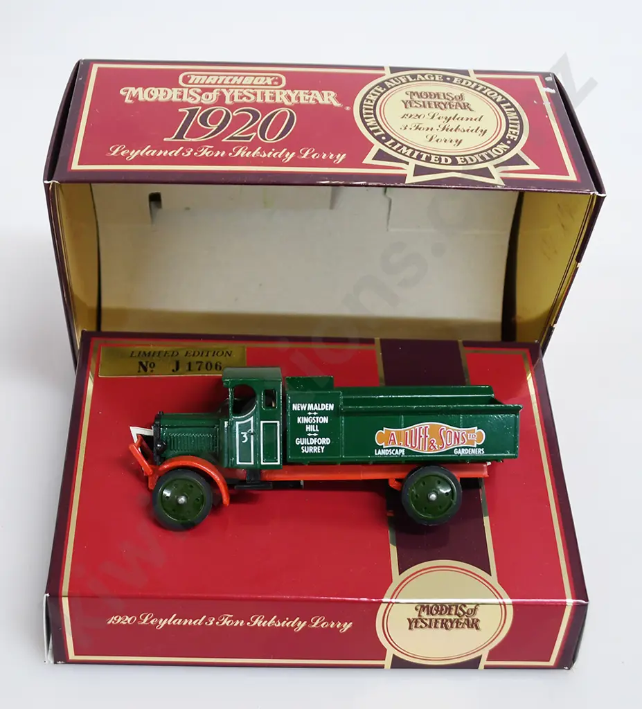 MATCHBOX MODELS OF YESTERYEAR BOXED Image 1++