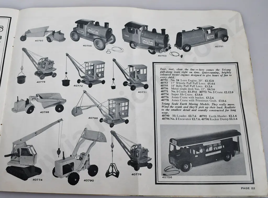 TRI-ANG AND PEDIGREE TOYS CATALOUGE Image 1++