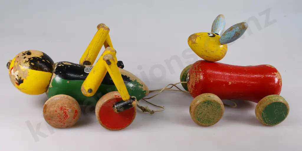 WOODEN TOYS x 8 Image 1++