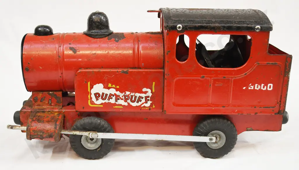 TRI-ANG PUFF PUFF PULL TRAIN Image 1++