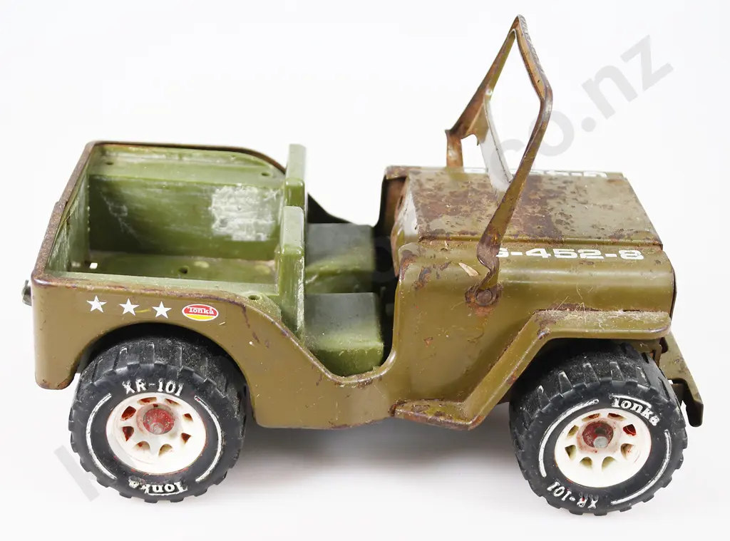 TONKA  ARMY JEEP, TRACTOR Image 1++