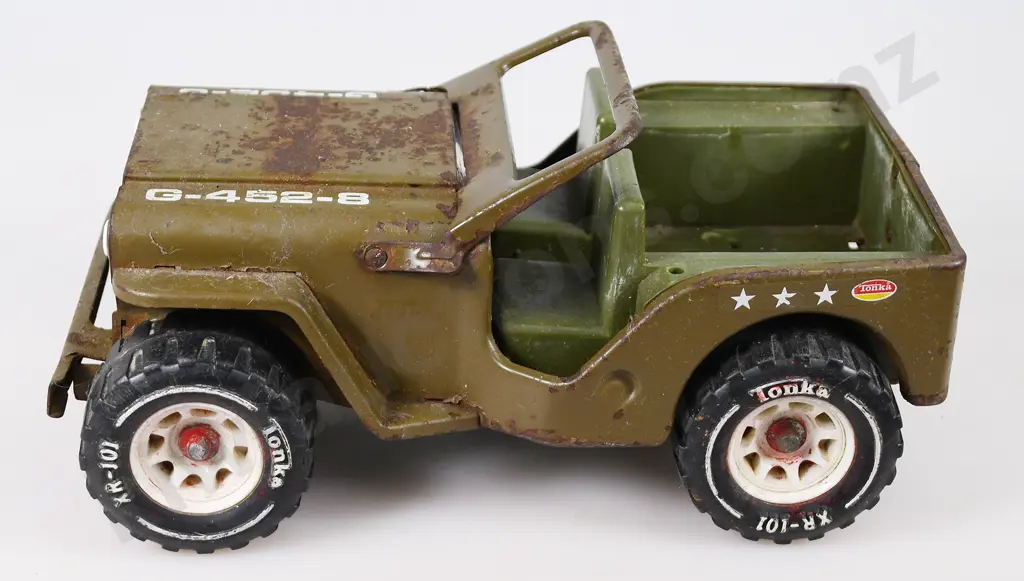 TONKA  ARMY JEEP, TRACTOR Image 1++