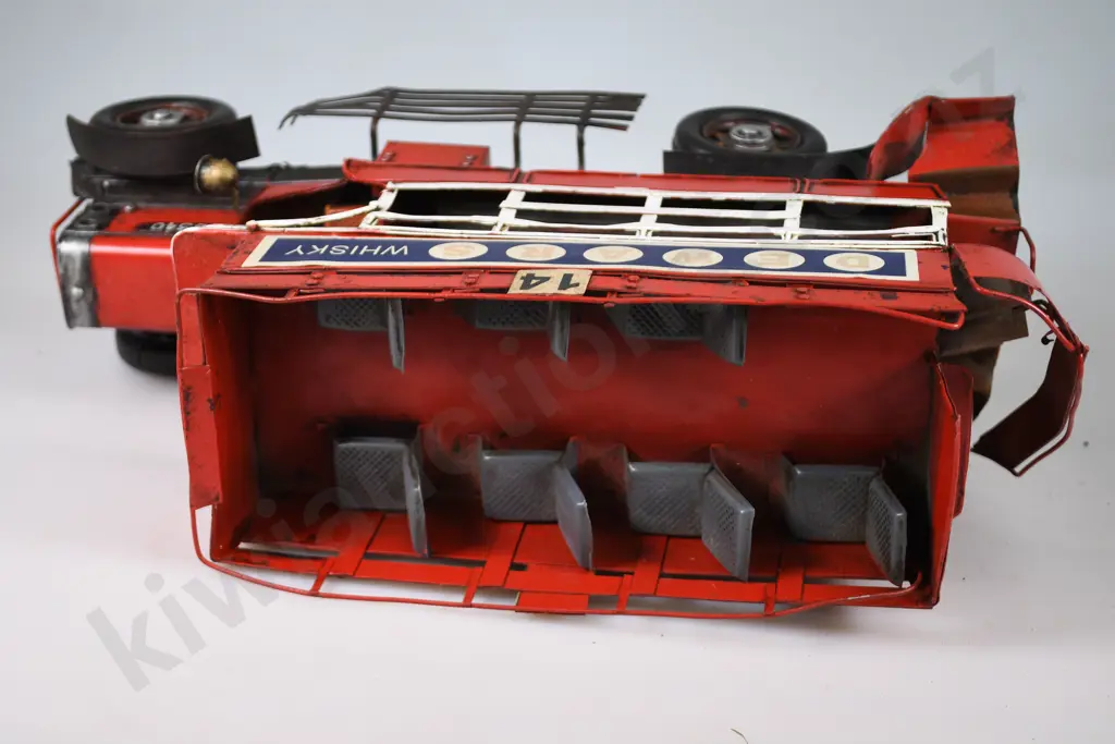 TINPLATE OPEN TOP DOUBLE DECKER BUS Image 1++
