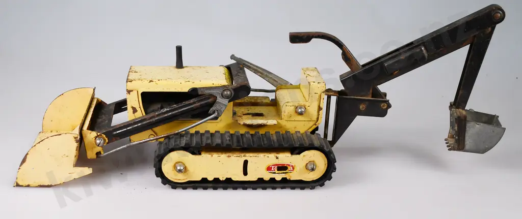 TONKA TOYS FRONT LOADER, BACK HOE Image 1++