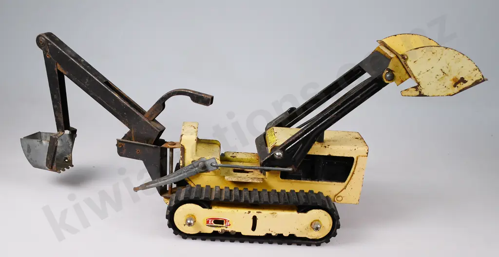 TONKA TOYS FRONT LOADER, BACK HOE Image 1++