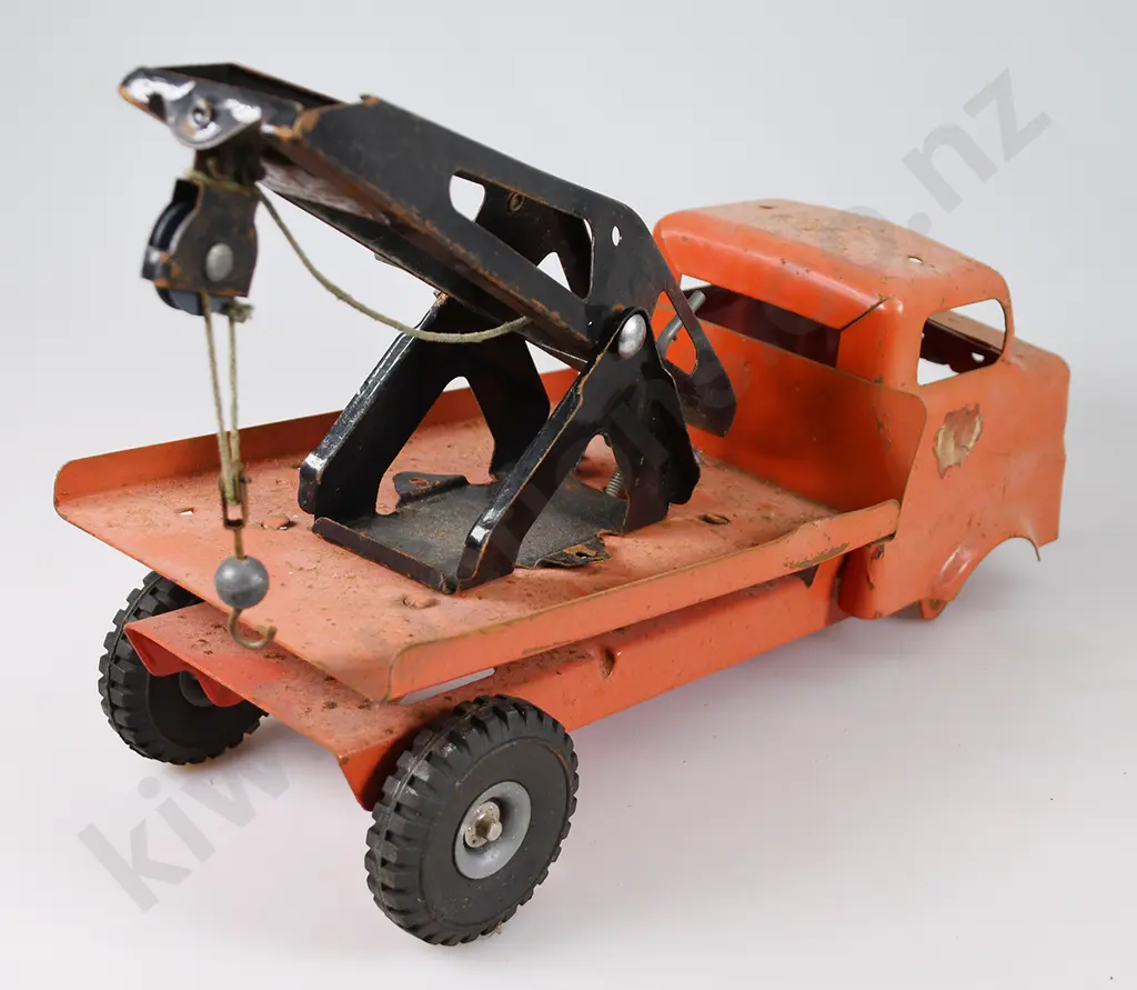 TRIANG CRASH TRUCK, FLAT DECK TRUCK Image 1++