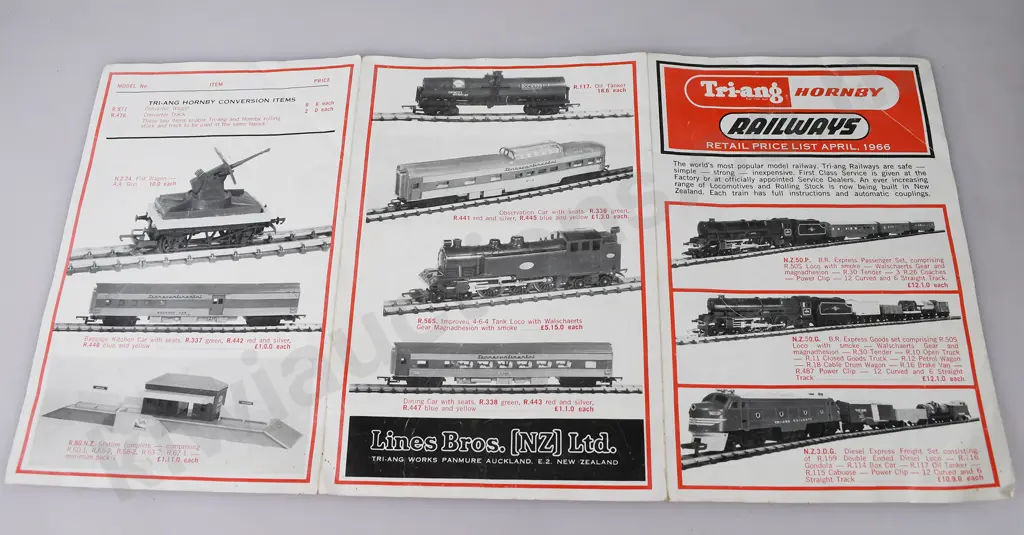 TRI-ANG HORNBY RAILWAYS CLOCKWORK TRAIN SET Image 1++