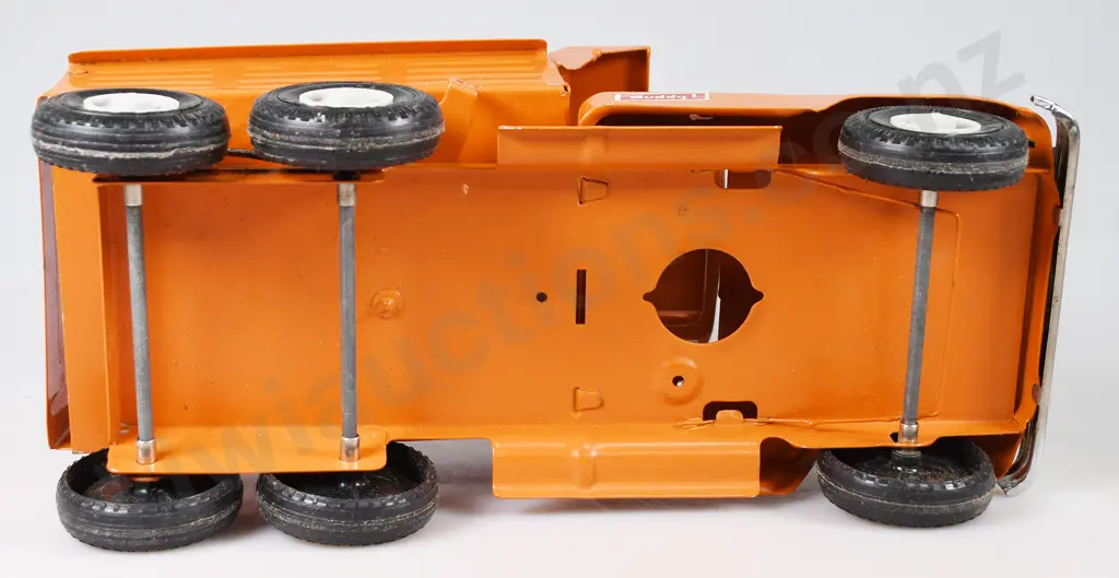 BUDDY L STEEL SPRING SUSPENSION DUMP TRUCK WITH BOX Image 1++