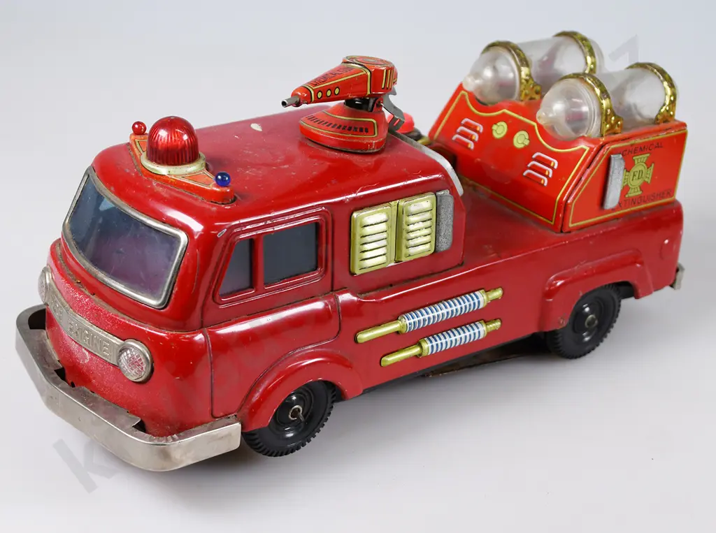 JAPANESE CHEMICAL FIRE TRUCK & 2 CONCRETE TRUCKS Image 1++