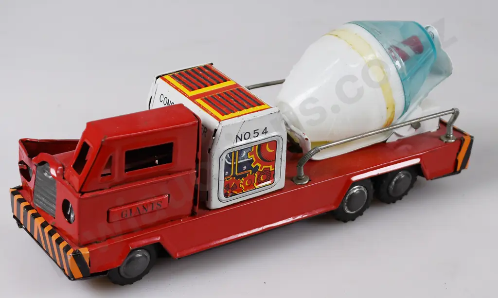 JAPANESE CHEMICAL FIRE TRUCK & 2 CONCRETE TRUCKS Image 1++