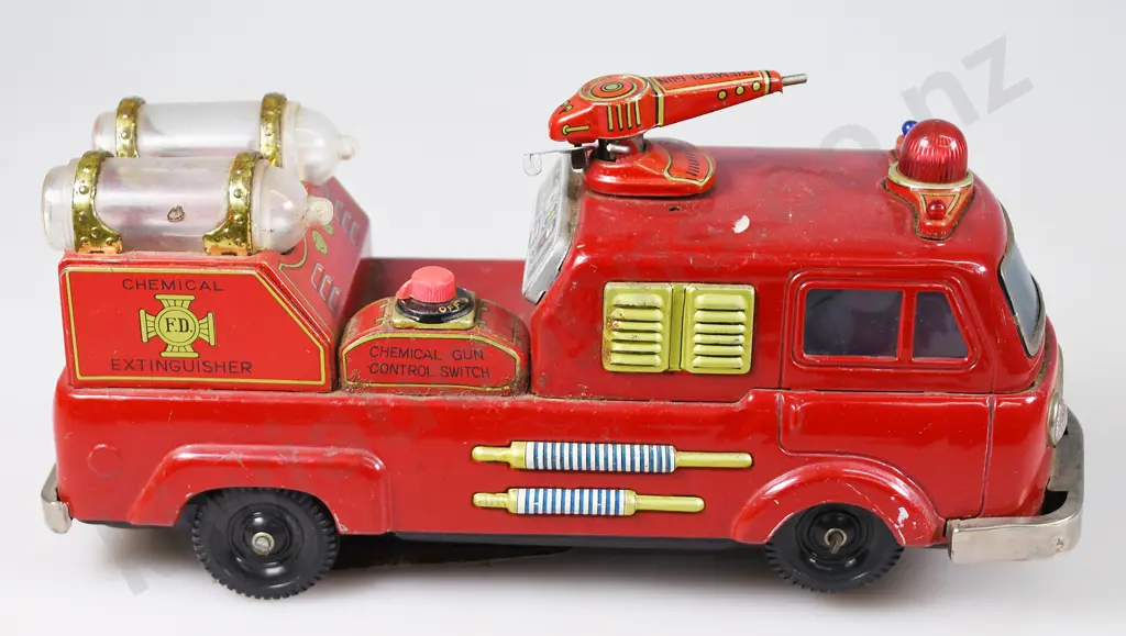 JAPANESE CHEMICAL FIRE TRUCK & 2 CONCRETE TRUCKS Image 1++