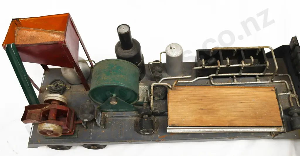 STRUCTCO STEEL TOY, WITH ENGINEERING PLANT TO TRAILER Image 1++