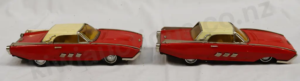 TIN TOY FORD THUNDERBIRDS & BUICK Image 1++