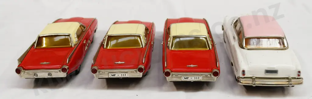 TIN TOY FORD THUNDERBIRDS & BUICK Image 1++