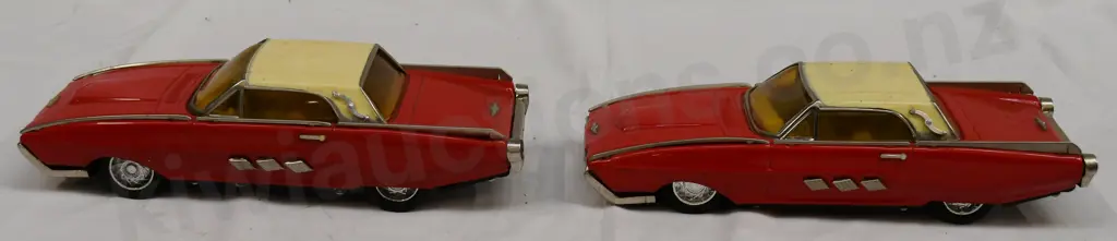 TIN TOY FORD THUNDERBIRDS & BUICK Image 1++