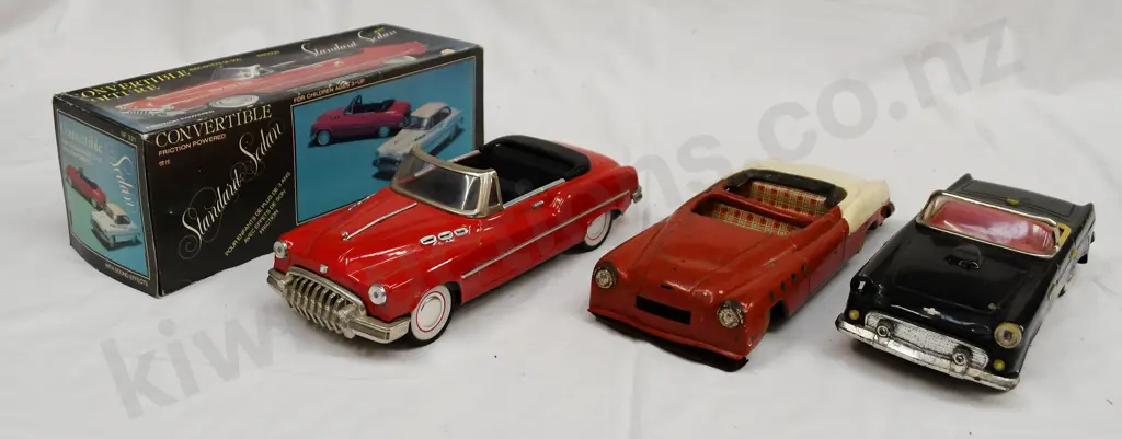 TIN TOY THUNDERBIRD & BUICKS Image 1++