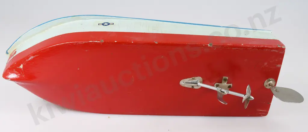 WOODEN MODEL SPEED BOAT Image 1++