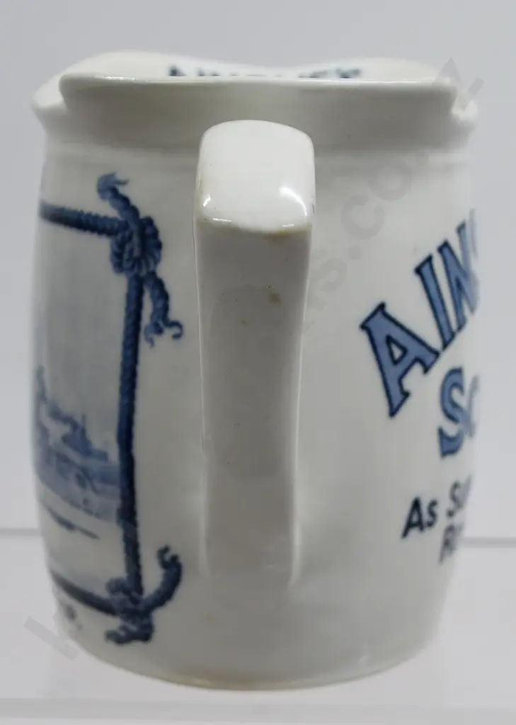 AINSLIE'S SUBMARINE SCOTCH  ADVERTISING WATER JUG Image 1++