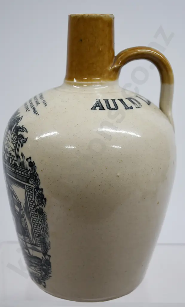 AULD LANG SYNE STONEWARE WHISKY JUG Image 1++