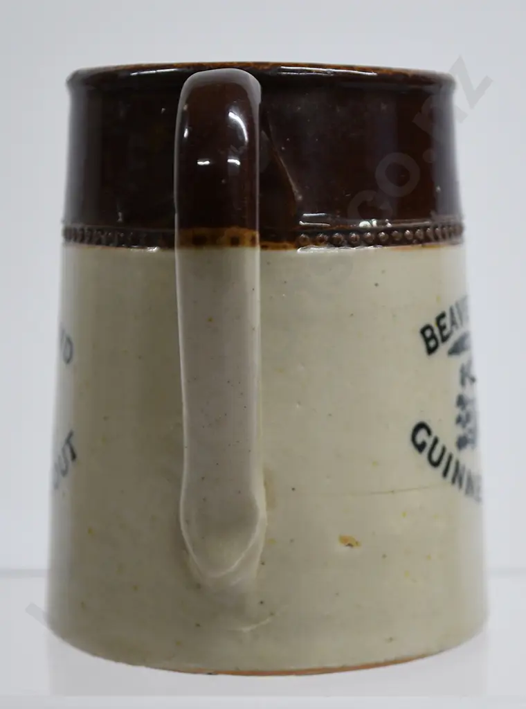BEAVER BRAND GUINNESS STOUT WATER JUG Image 1++