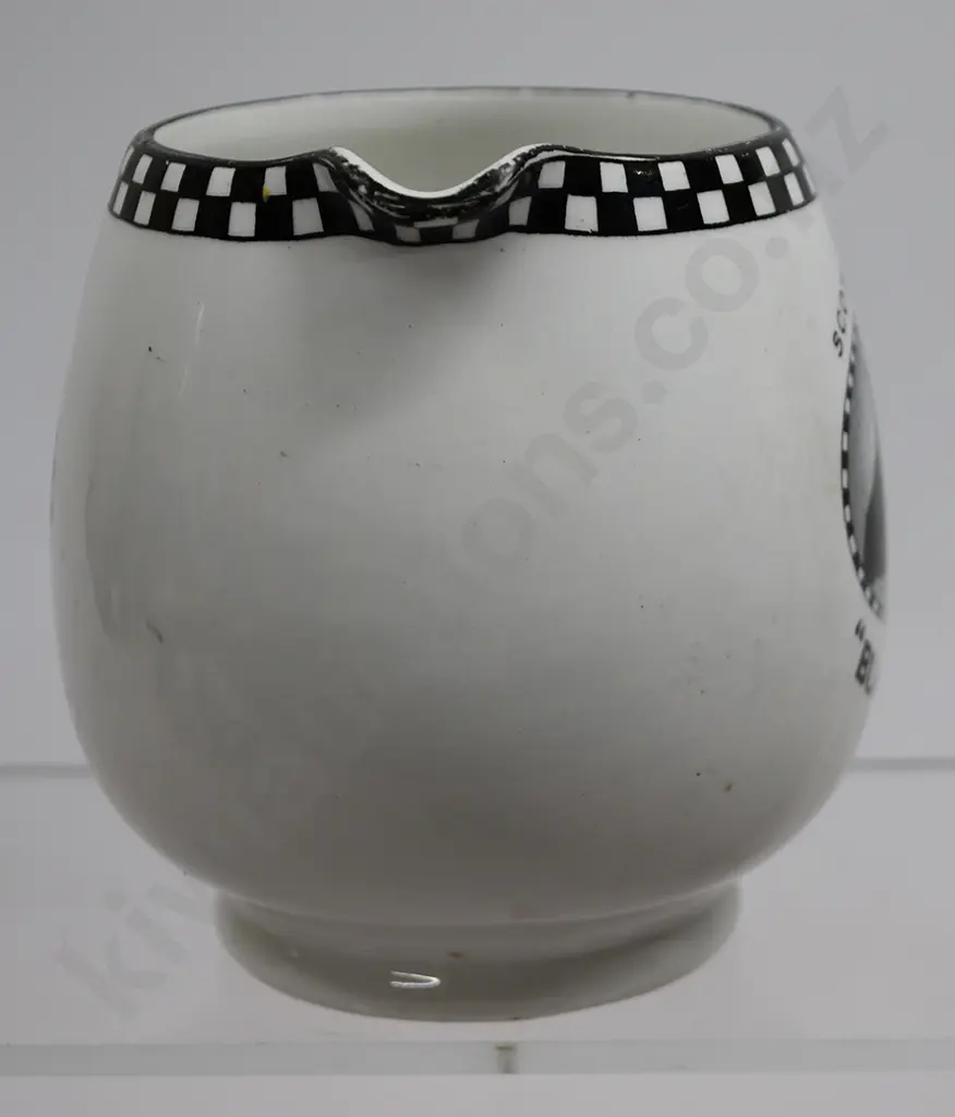BUCHANAN’S BLACK & WHITE WHISKY ADVERTISING WATER JUG Image 1++