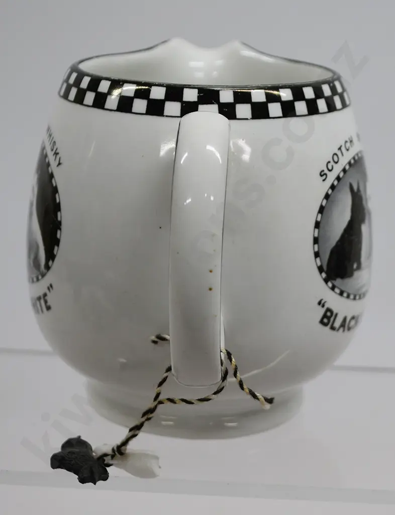 BUCHANAN’S BLACK & WHITE WHISKY ADVERTISING WATER JUG Image 1++