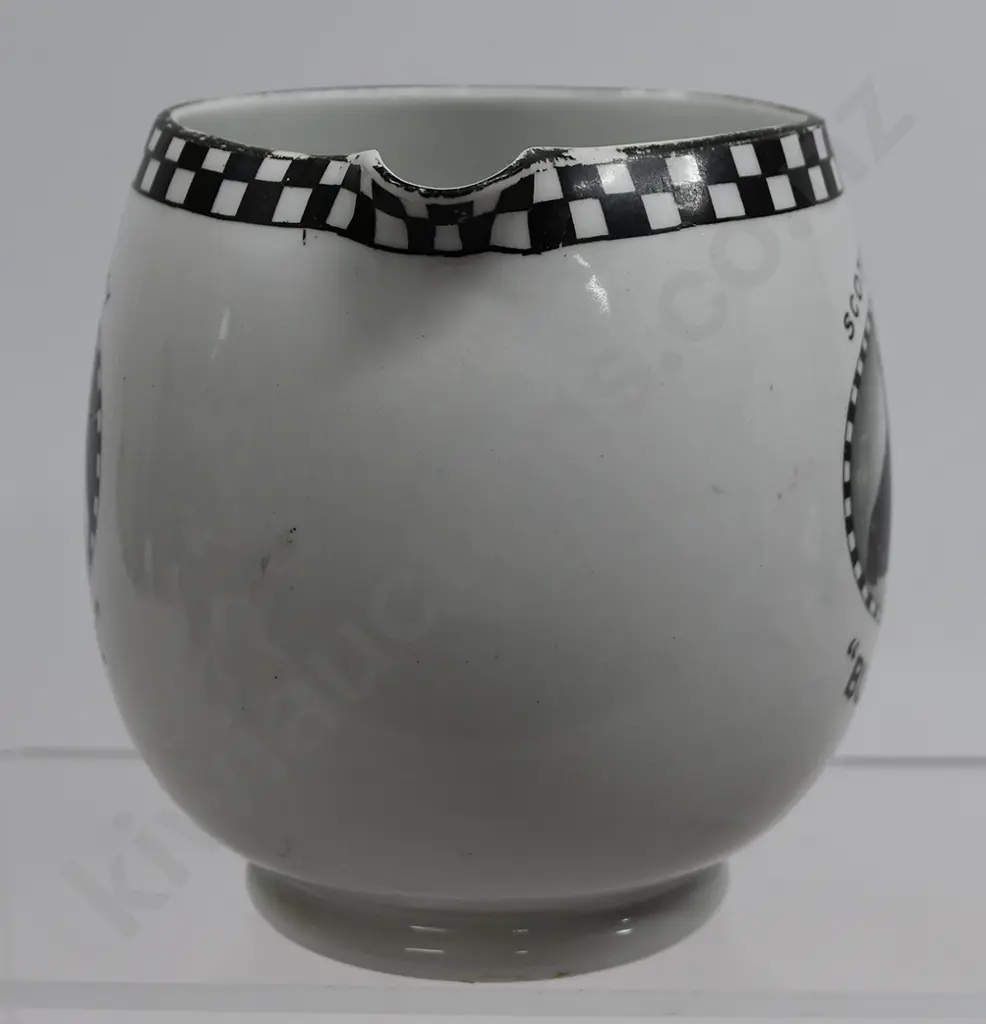 BUCHANAN’S BLACK & WHITE WHISKY ADVERTISING WATER JUG Image 1++