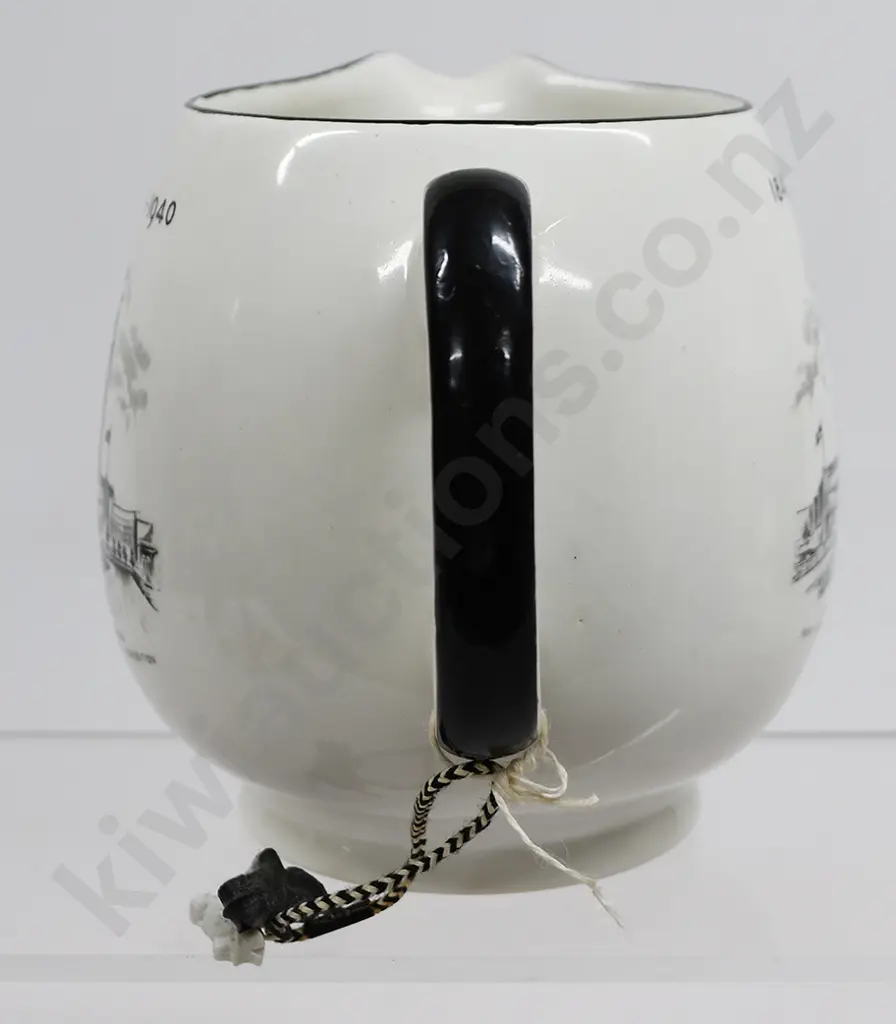 BUCHANAN’S BLACK & WHITE WHISKY NZ CENTENNIAL EXHIBITION WATER JUG Image 1++