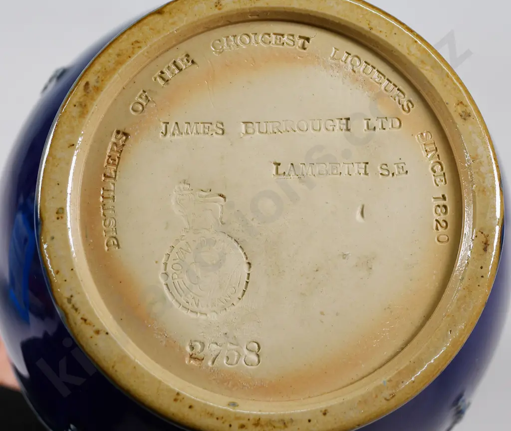 JAMES BURROUGH LTD DOULTON ARTWARE WHISKY JUG Image 1++