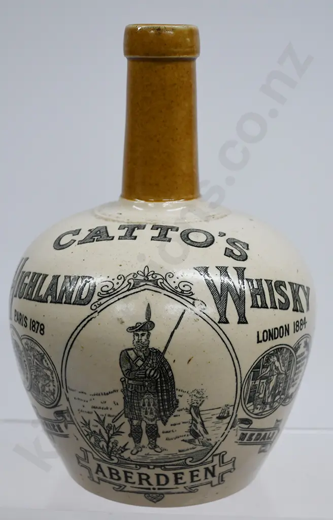 CATTO’S STONEWARE WHISKY JUG Image 1++