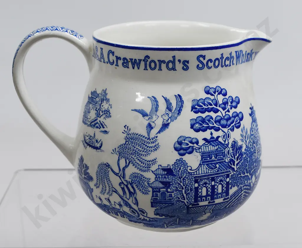 CRAWFORD'S SCOTCH WHISKY  ADVERTISING WATER JUG Image 1++