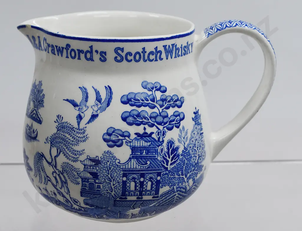 CRAWFORD'S SCOTCH WHISKY  ADVERTISING WATER JUG Image 1++
