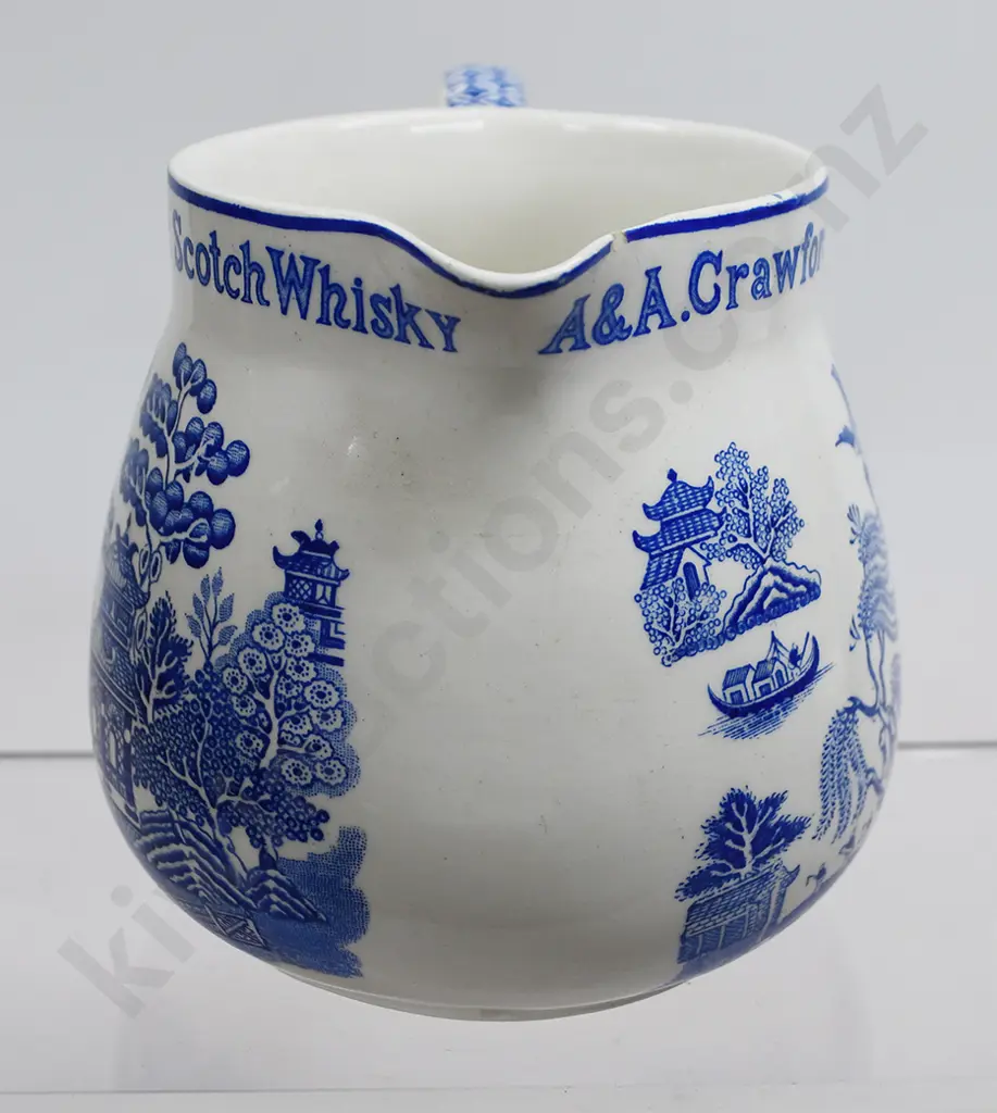 CRAWFORD'S SCOTCH WHISKY  ADVERTISING WATER JUG Image 1++