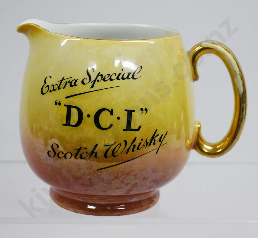 DCL GOLD LABEL WHISKY ADVERTISING WATER JUG Image 1++