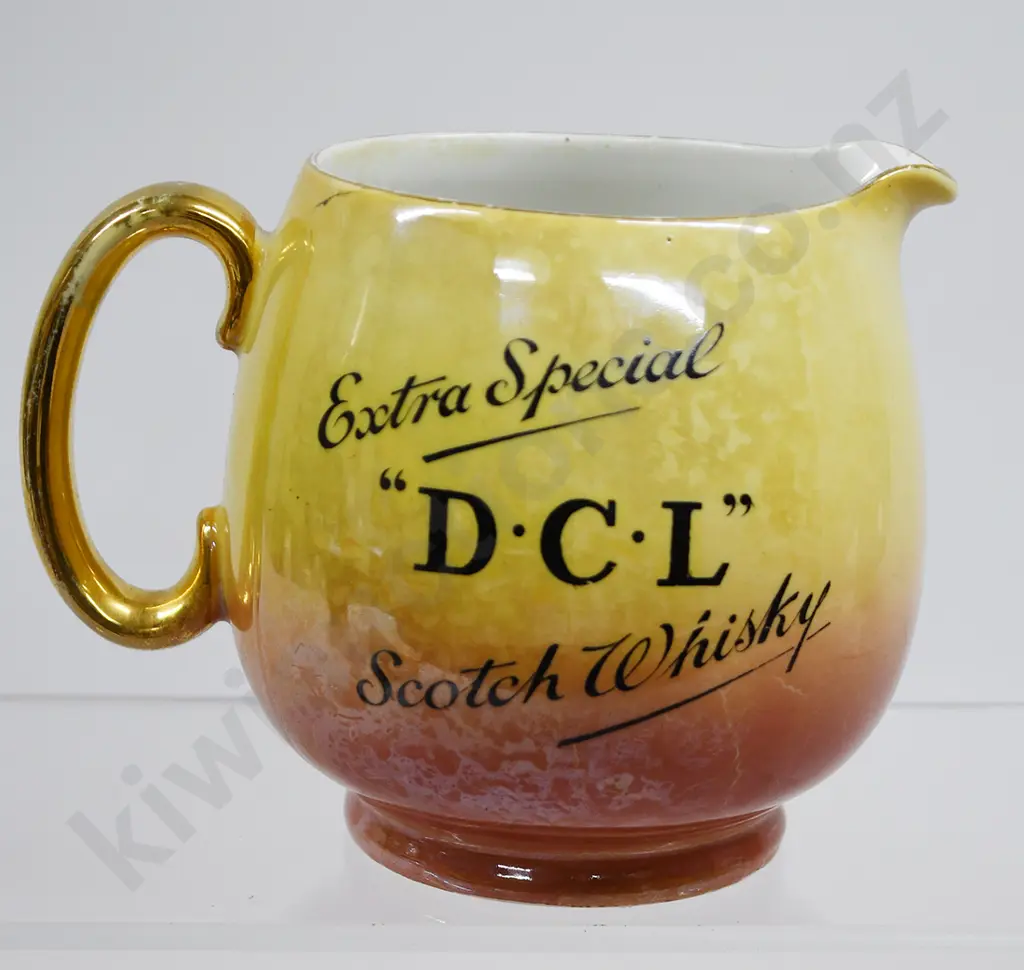 DCL GOLD LABEL WHISKY ADVERTISING WATER JUG Image 1++