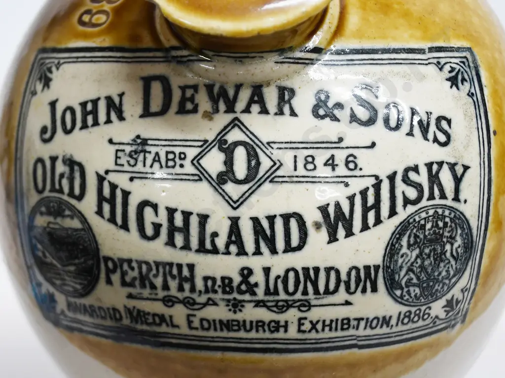 JOHN DEWAR & SONS HIGHLAND WHISKY JAR Image 1++